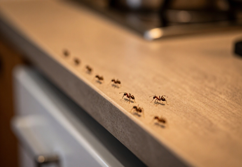 Rodent treatment in a beachfront home